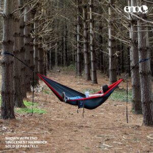 ENO Atlas Suspension System - Tree Strap for Hammock - Accessories for Camping, Hiking, and Backpacking - Black/Royal