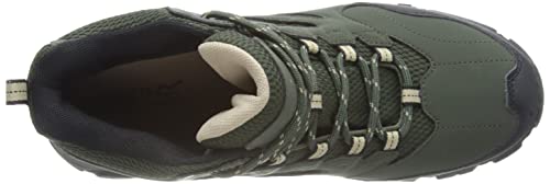 Regatta Men's Mid Rise Hiking Boots, Green Bayleaf Oat W68, 8