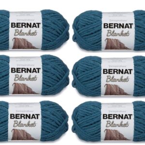 Bernat Blanket 6 Pack (Dark Teal)