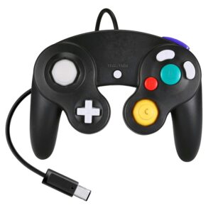 AreMe Accessories Bundle Compatible with Gamecube - AC Power Supply Adapter, AV Cable, Wired Controller, Extension Cable and Memory Card for Gamecube NGC System