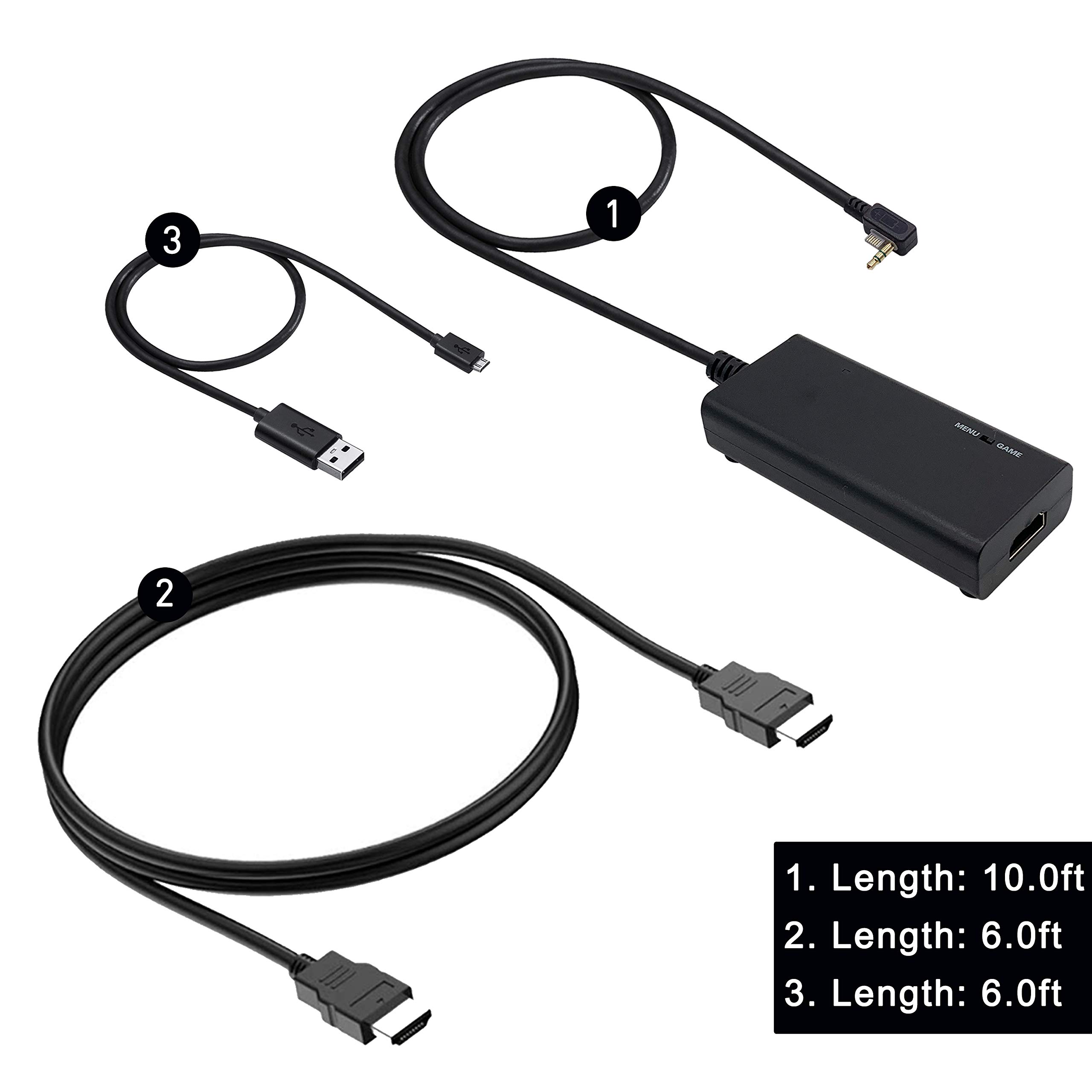 LevelHike HDMI Cable for PSP 2000 & PSP 3000 Handheld Console