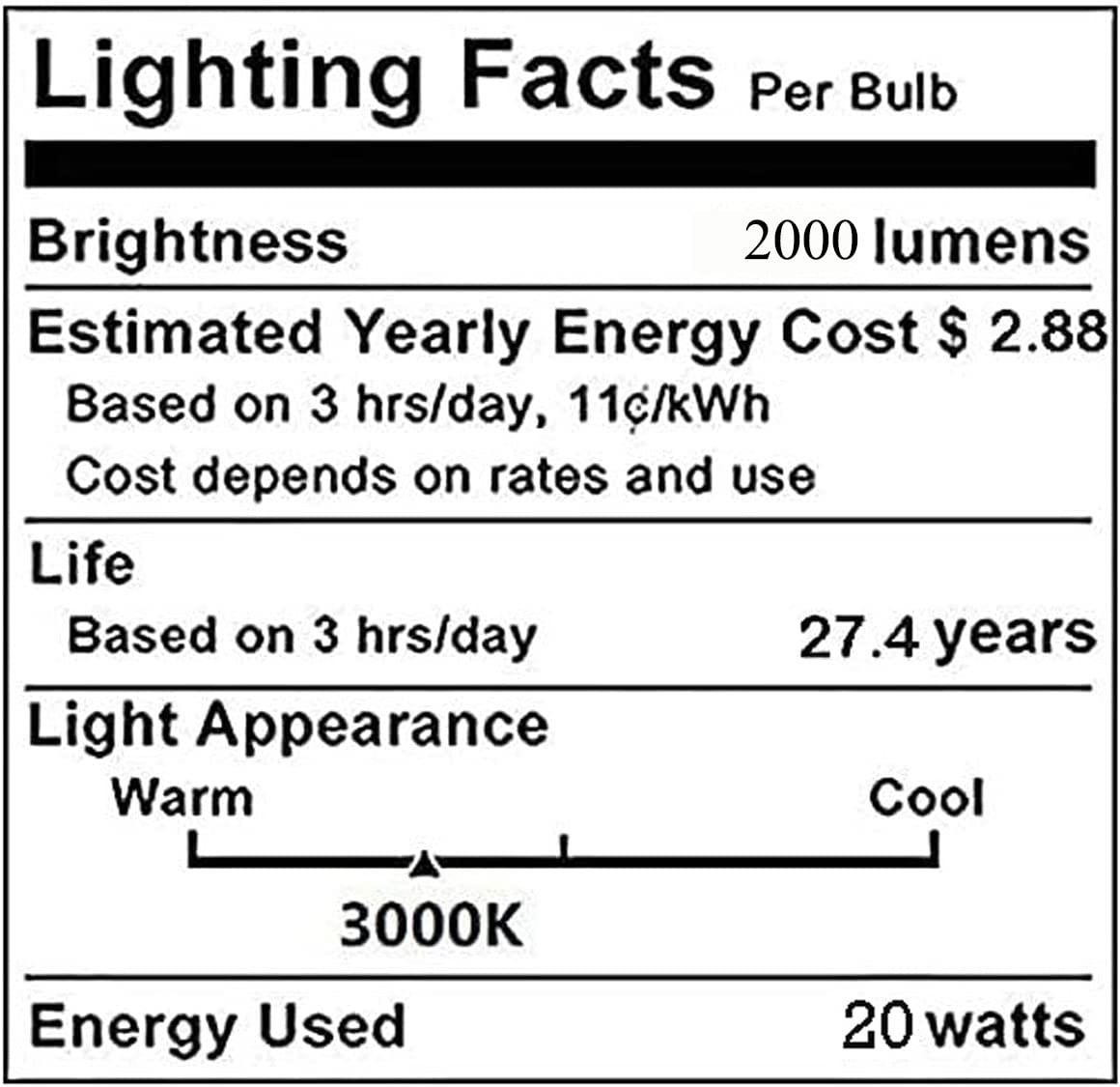 E26 LED Light Bulbs,20W Candelabra LED Bulbs 200 Watt Equivalent - 90 LEDs 2835 SMD 2000lm 3000K Warm White Decorative Candle Base E26/E27 LED Chandelier Bulbs,AC85-265V,4-Pack