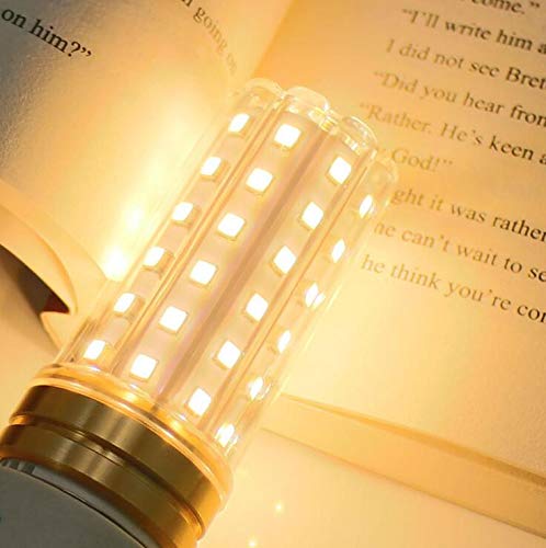 E26 LED Light Bulbs,20W Candelabra LED Bulbs 200 Watt Equivalent - 90 LEDs 2835 SMD 2000lm 3000K Warm White Decorative Candle Base E26/E27 LED Chandelier Bulbs,AC85-265V,4-Pack