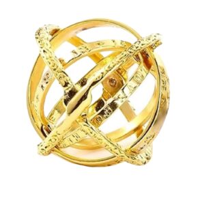 attractionoil gifts 16th century germany astronomical armillary sphere size 9 ring (gold)