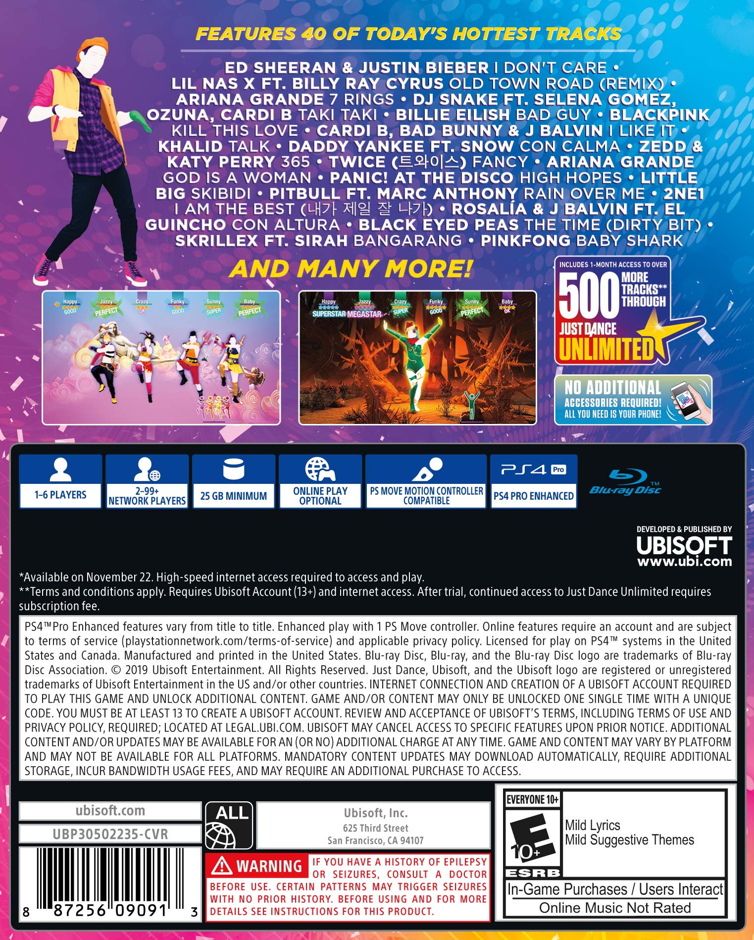 Just Dance 2020 - PlayStation 4 Standard Edition