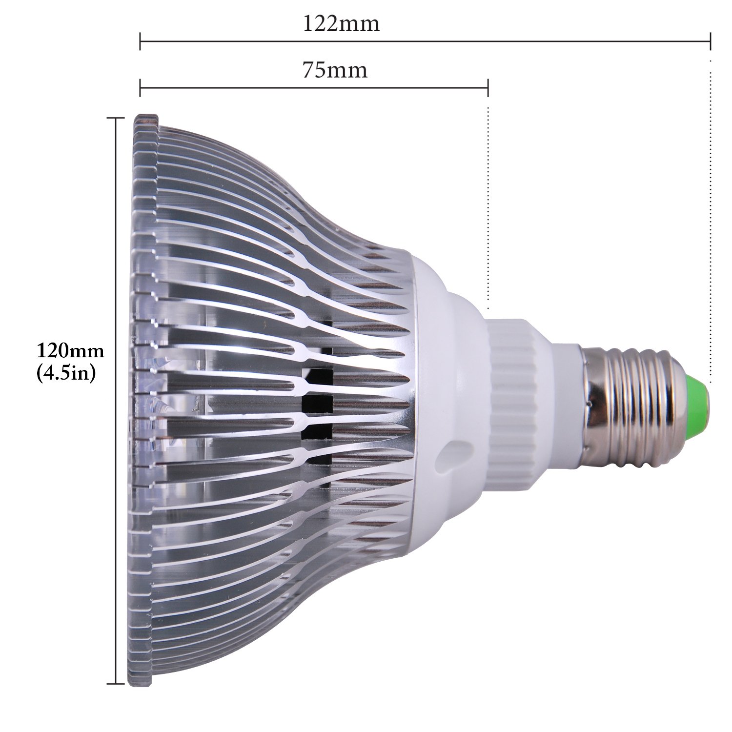 ABI LED Light Bulb for Red Light Therapy, 660nm Deep Red and 850nm Near Infrared Combo, 54W Class