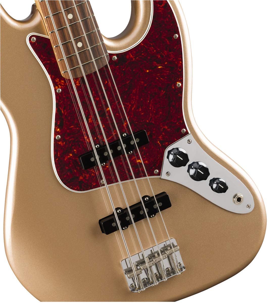 Fender Vintera 60s Jazz Bass, Firemist Gold, Pau Ferro Fingerboard