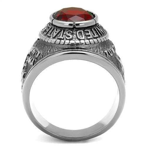 YVO Customizable Marines Ring - Free Engraving Included - Stainless Steel - Size 13