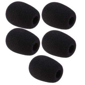 gazechimp 5 condenser microphone windscreens for meeting conference 12-15mm diameter gooseneck mic