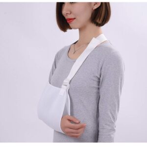 WellieSTR Dislocated Shoulder Sling for Women,Arm Slings, Shoulder Immobilizer Rotator Cuff for Broken Wrist Elbow Support，,Lightweight,Breathable