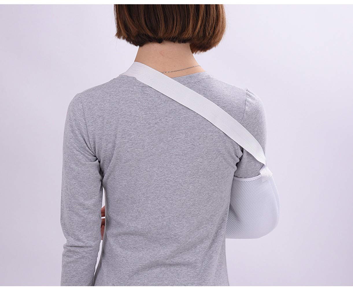 WellieSTR Dislocated Shoulder Sling for Women,Arm Slings, Shoulder Immobilizer Rotator Cuff for Broken Wrist Elbow Support，,Lightweight,Breathable