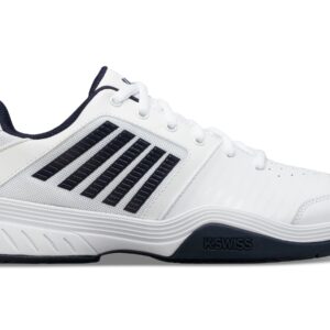 K-Swiss Men's Court Express Tennis Shoe, White/Navy, 11 M