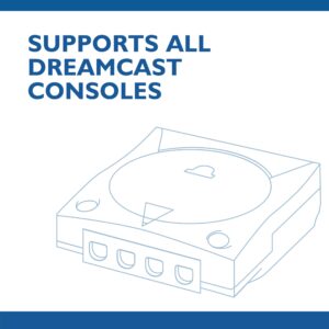 Kaico Sega Dreamcast HDMI Converter - Simple Plug and Play HDMI Converter for Sega Dreamcast Sega Dreamcast VGA Cable to Dreamcast HDMI - The Best Sega Dreamcast AV Cable