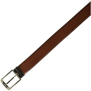 STACY ADAMS mens Crocker Stretchable Belt, Cognac, Large US