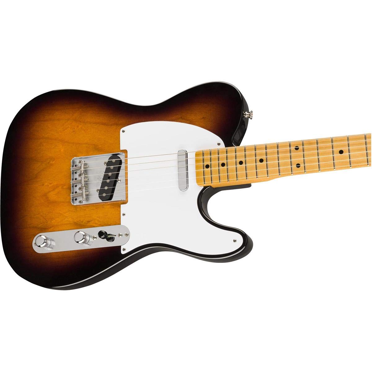 Fender Vintera 50s Telecaster Electric Guitar, with 2-Year Warranty, 2-Color Sunburst, Maple Fingerboard