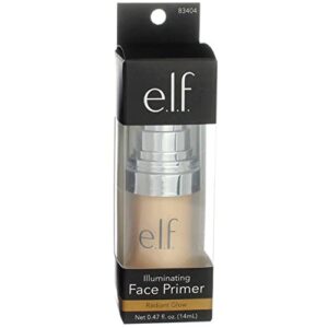 illuminating face primer - radiant glow by e.l.f. for women - 0.47 oz primer - (pack of 2)