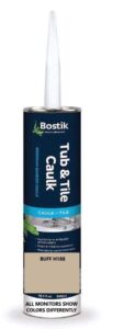 bostik siliconized acrylic caulk - buff sanded/rough