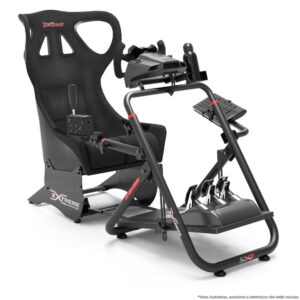 Extreme Sim Racing Wheel Stand Cockpit SXT V2 Racing Simulator - Racing Wheel Stand Black Edition For Logitech G25, G27, G29, G920, Thrustmaster And Fanatec - Heavy Dutty and Foldable