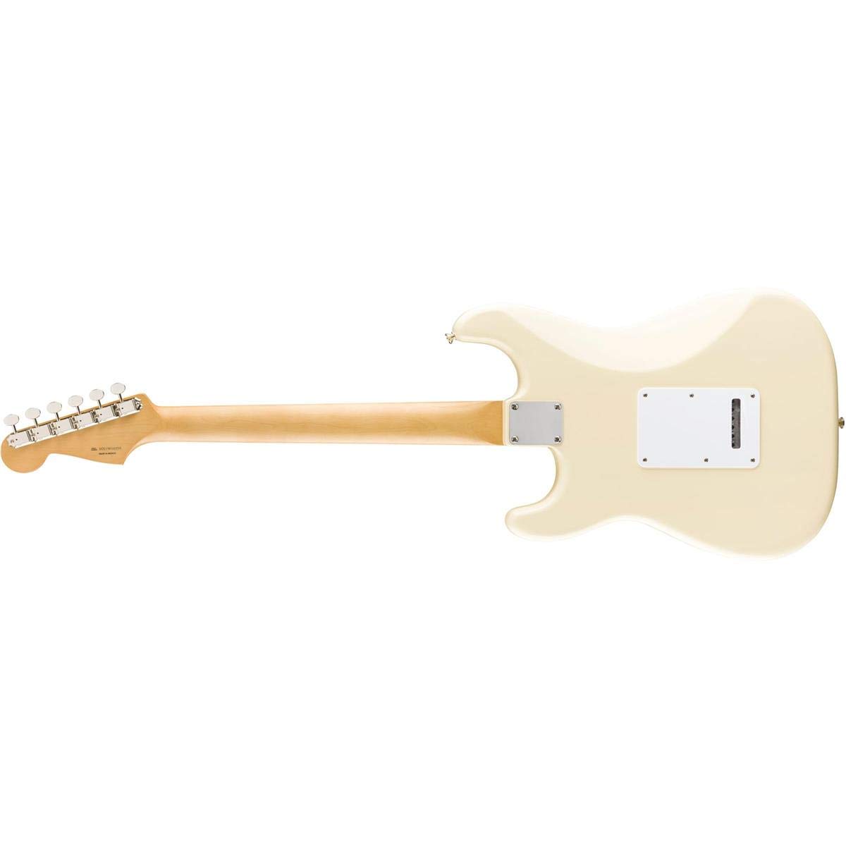 Fender Vintera 60s Modified Stratocaster Electric Guitar, with 2-Year Warranty, Olympic White, Pau Ferro Fingerboard