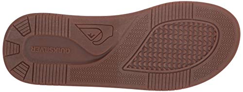 Quiksilver Men's Caged Oasis II Sandal, Black/Grey/Brown, 14 Medium US