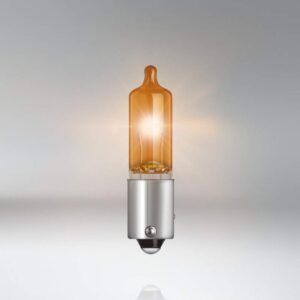 Vosla 2-Pack HY21W Amber Halogen Bulbs, 12 V, 21 W, BAW9s Base, T-2.75 shape, 38193, Made In Germany