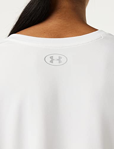 Under Armour Women's UA Tech™ Short Sleeve V-Neck 1X White