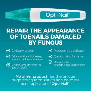 Opti-Nail Fungal Nail Repair Pen, Restores the Healthy Appearance of Nails Discolored or Damaged by Nail Fungus