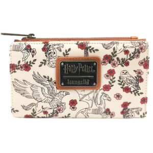 Loungefly Harry Potter Floral Flap Wallet