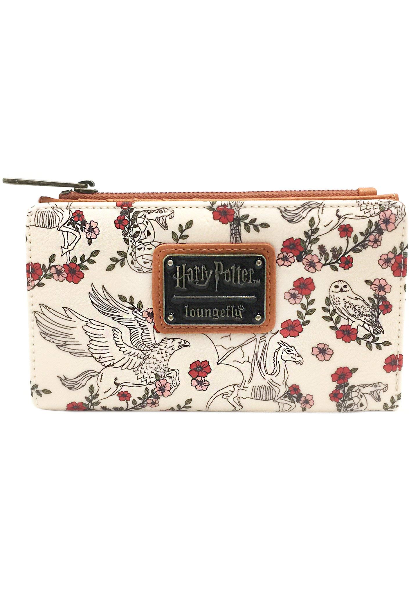 Loungefly Harry Potter Floral Flap Wallet