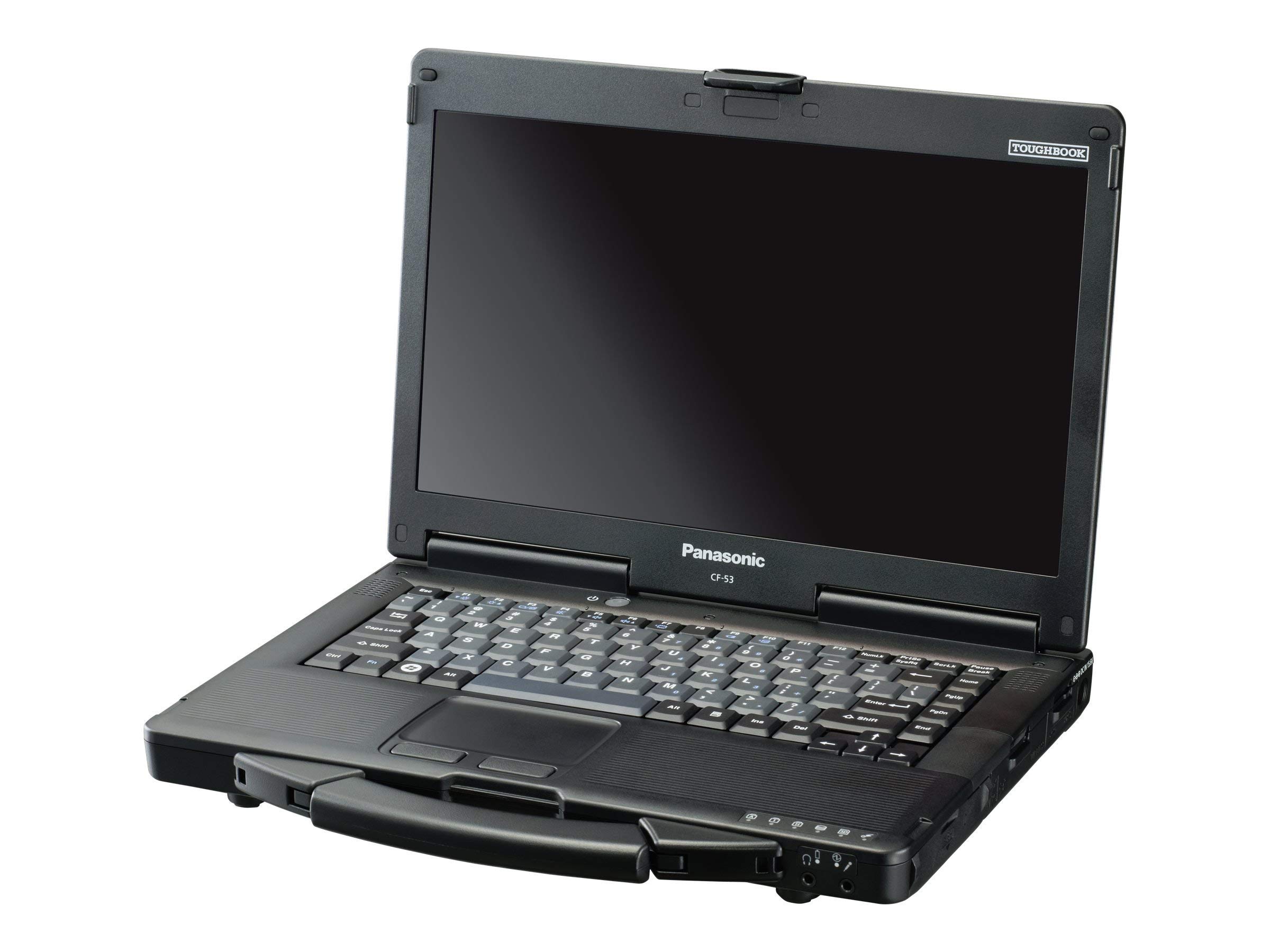 Panasonic Toughbook CF-53 MK4, i5-4310M 2.00GHz, 14 HD, 8GB, 500 GB, Windows 10 Pro, WiFi, Bluetooth (Renewed)