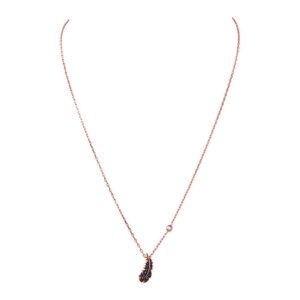 swarovski rose gold-plated naughty necklace