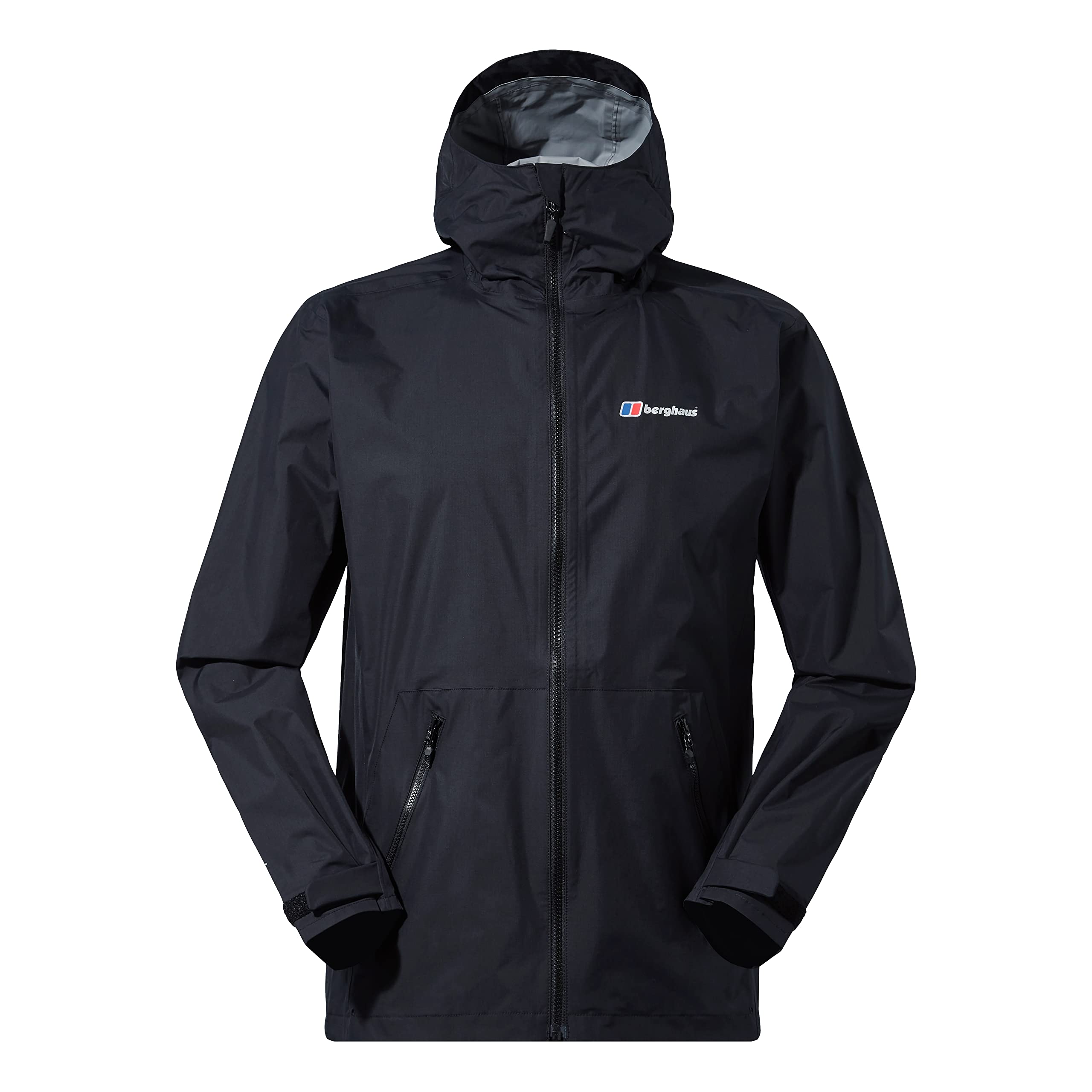 Berghaus Mens Jacket Waterproof Hydroshell Raincoat, Black, X-Large US