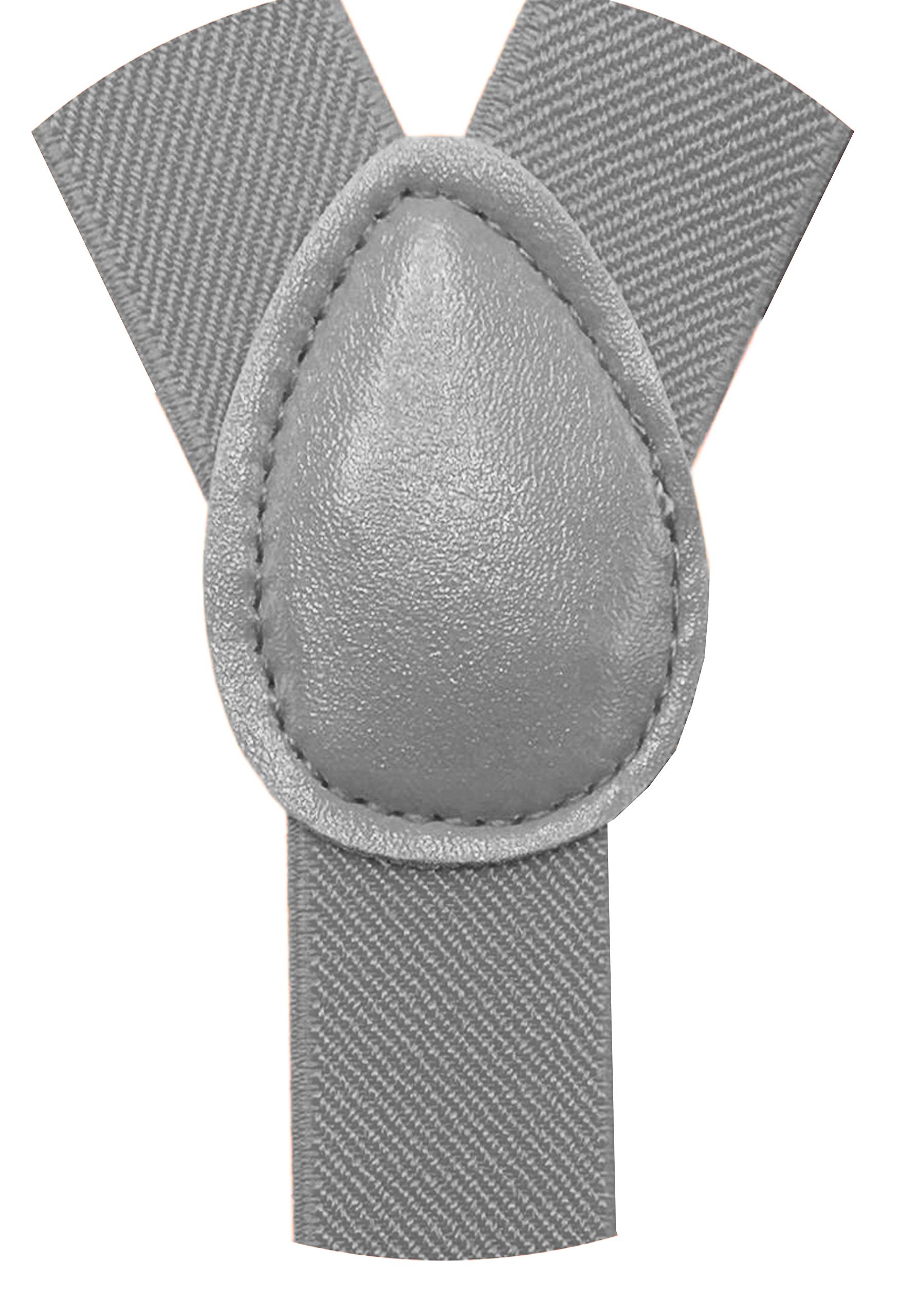 Consumable Depot Solid Color Suspenders Y-Back | Adjustable and Elastic | (Lighit Grey)