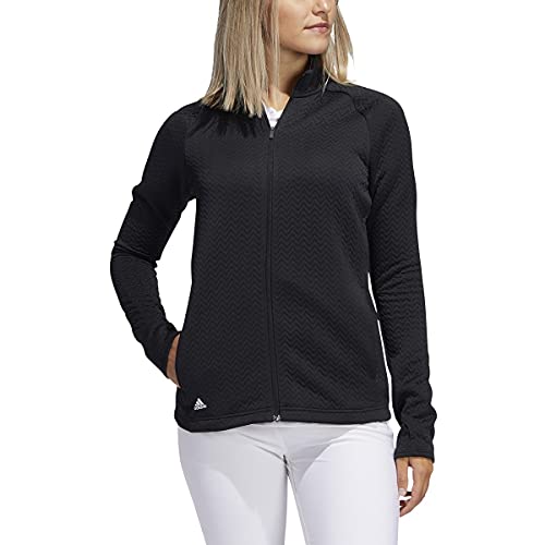 adidas Golf Textured Layer Jacket, Black, Small