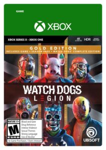 watch dogs: legion xbox series x|s, xbox one gold edition [digital code]