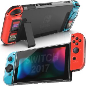 Nyko Dpad Case for Nintendo Switch - Dockable Protective Case with Removable Precise Dpad - Stores up to 3 Games, Drop Protection, Game Storage, and Ergonomic Design.