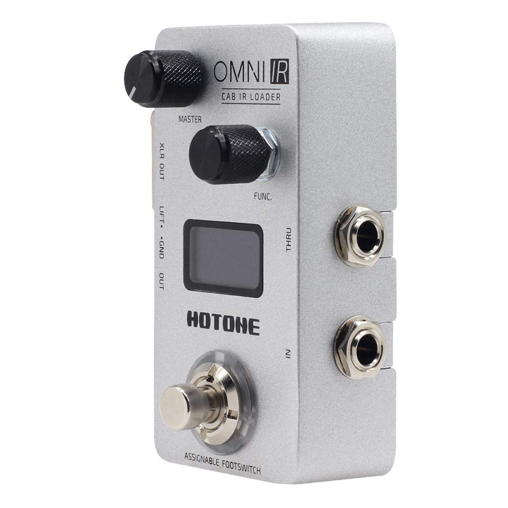 Hotone Omni IR Cab Impulse Response Cabinets Speaker Simulation Guitar Bass Effects Pedal