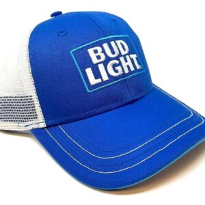 Bud Light Officially Licensed Stitched Logo Mesh Back Hat