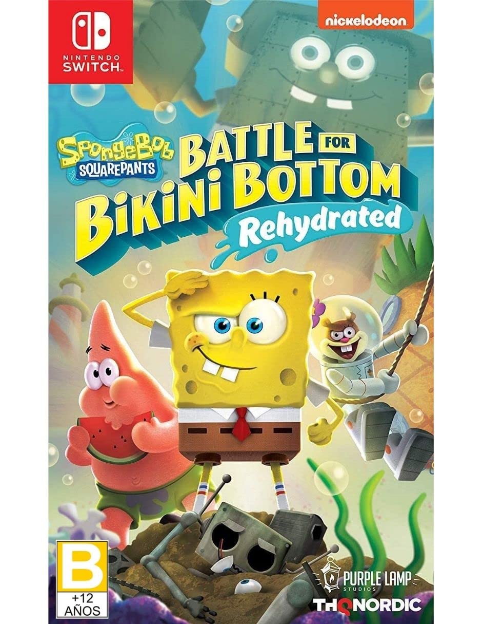 Spongebob Squarepants: Battle for Bikini Bottom - Rehydrated - Nintendo Switch