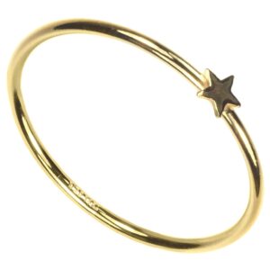 14kt Gold Fill Star Stacking Ring Size 8