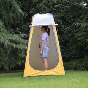 Lixada Outdoor 6FT Quick Set Up Privacy Tent, Toilet, Camp Shower, Portable Changing Room for Camping Shower Biking Toilet Beach