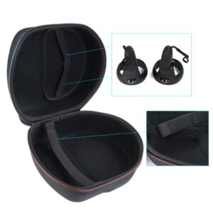 Hard Carrying case for Oculus Quest & Quest 2 All-in-one VR Gaming Headset and Controllers 64GB 128GB Protective Storage Travel Box (Black)