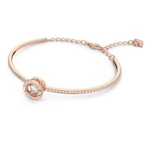 SWAROVSKI Women's Una Crystal Jewelry Collection, Rose Gold Tone Finish