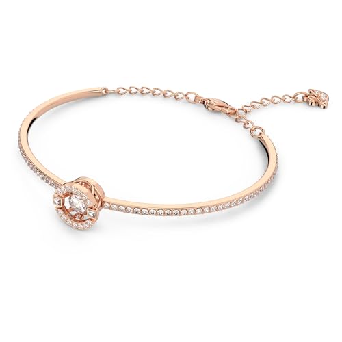 SWAROVSKI Women's Una Crystal Jewelry Collection, Rose Gold Tone Finish