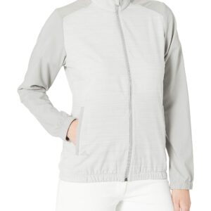 adidas Golf Essentials Wind Jacket, Medium Solid Grey, Medium