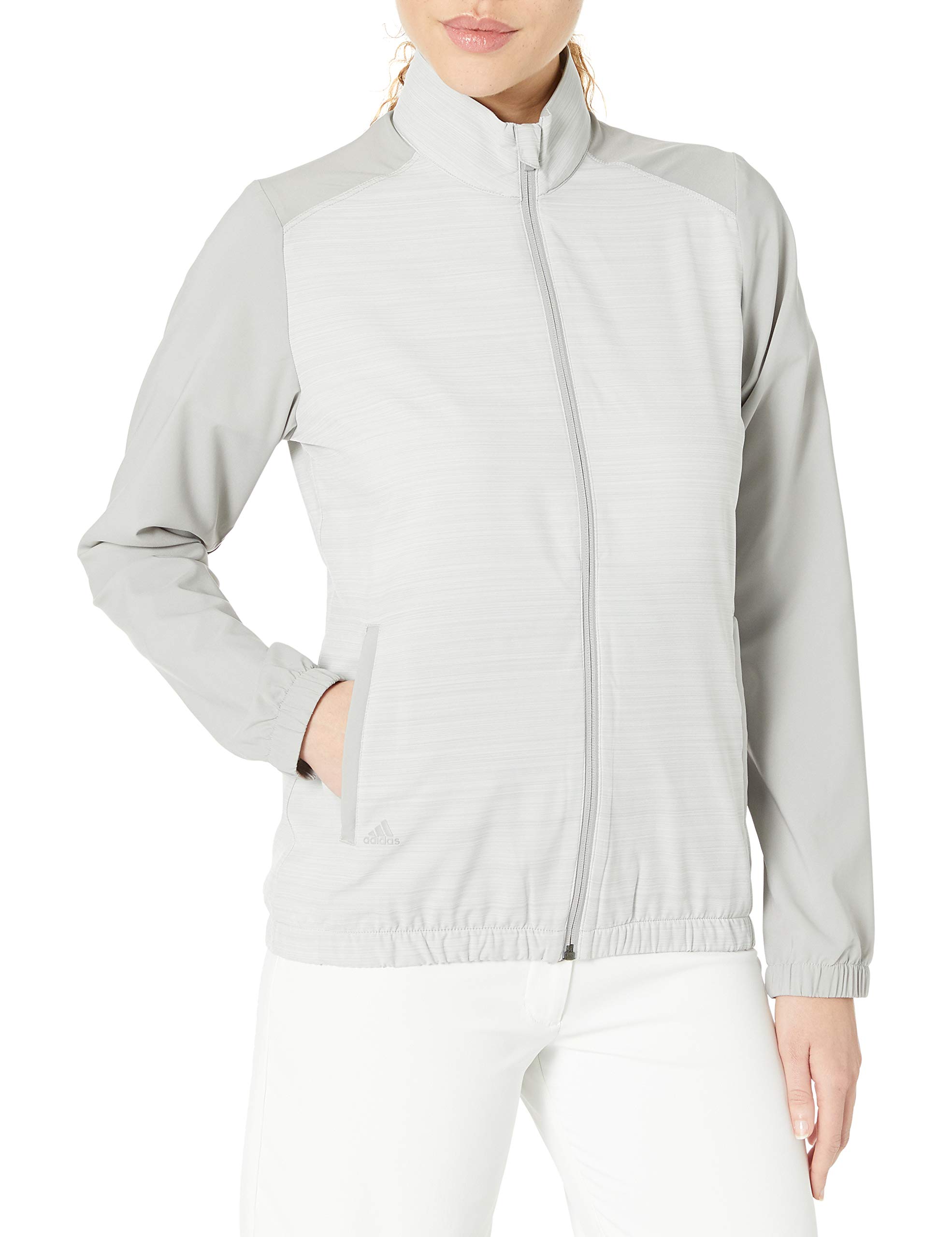 adidas Golf Essentials Wind Jacket, Medium Solid Grey, Medium