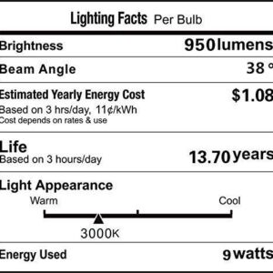 VSTAR PAR36 LED Bulb 9W 10-30V DC 3000K Warm White,with Lenses,High Concentration,Super Bright LED Bulb,2 Pack