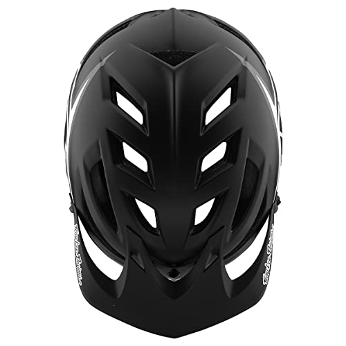 Troy Lee Designs Adult | Trail | All Mountain | Mountain Bike A1 MIPS Classic Helmet - (Black/White, X-Small)