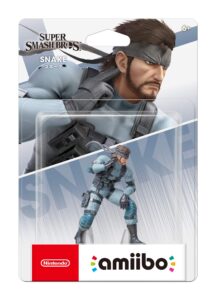 nintendo amiibo - snake - super smash bros. series - switch