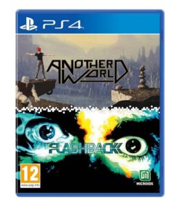 another world & flashback double pack - playstation 4 (ps4)